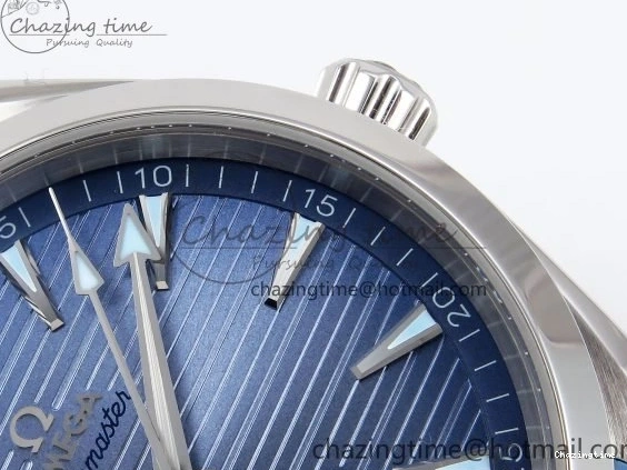 0218 GoAnywhere Aqua Terra 41mm VSF 1:1 Best Edition Summer Blue Dial on Blue Rubber Strap A8900 Super Clone 7719